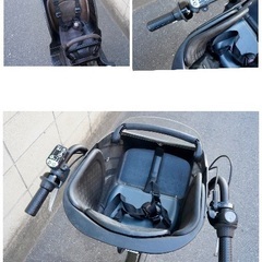 {受付中}🔴⭐️超特価⭐🔴電動自転車 ブリヂストン 20インチ 子供乗せ アシスト 中古 112803の画像