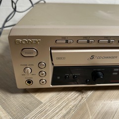 SONY RCD-W500C 5CDチェンジャー CDプレーヤー ソニーの画像