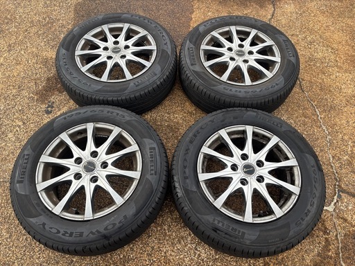 195/65R15 夏タイヤ アルミ付き4本セット
