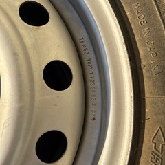 ホンダ 軽トラ スタッドレス 15インチ  4本の画像