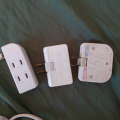 延長コード　電源タップ　１M１口　３M３口　２M３口　1.5M４口　１M４口　２M４口　11setの画像