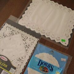 紙ナプキン＆レースペーパーセット　断捨離中！の画像