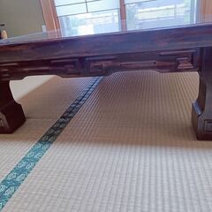 昔ながらの座卓（応接台）差し上げますの画像
