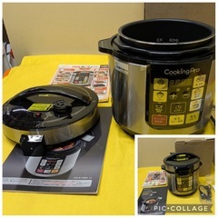 【未使用】大阪引取歓迎　ショップジャパンCooking Pro SC-30SA-J04 電気圧力鍋【KNLJ014】の画像