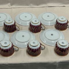 昭和レトロ‼　Glory China　コ－ヒ－カップ＆ソ－サ－6客セットの画像