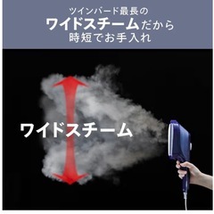 美品スチーマー ハンディアイロン の画像