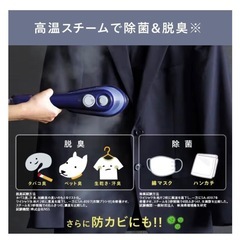 美品スチーマー ハンディアイロン の画像