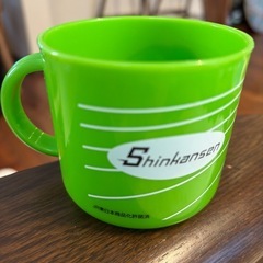 Ｅ６系新幹線プラカップ　グリーンの画像