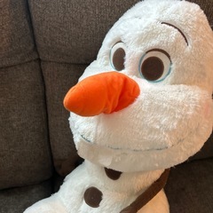 BIGオラフ　アナと雪の女王ぬいぐるみの画像