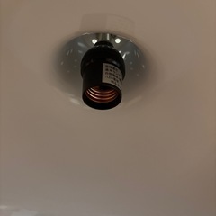 ニトリ　電球傘　引っ掛けシーリングライト　電球なしの画像