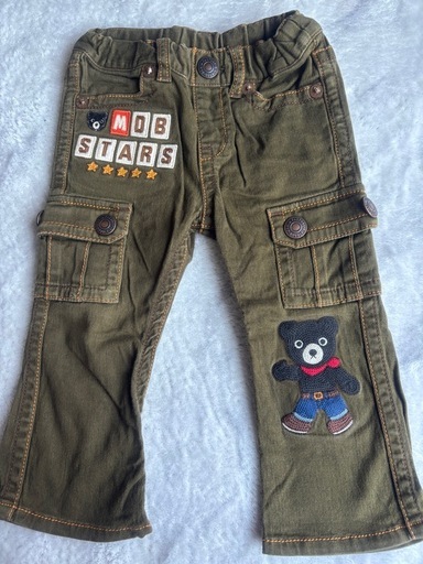 ミキハウスダブルB 90cm ロングパンツ (みっちー) 長崎のキッズ用品