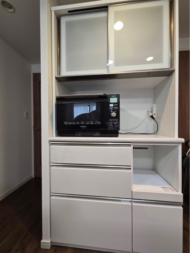 【未使用に近い】ニトリ キッチンボード (アルミナ2 100KB WH)