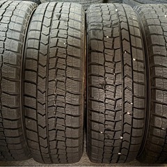 165/55R15 ダイハツ純正 ダンロップスタッドレスタイヤホイールセット 2022年製造 4本の画像