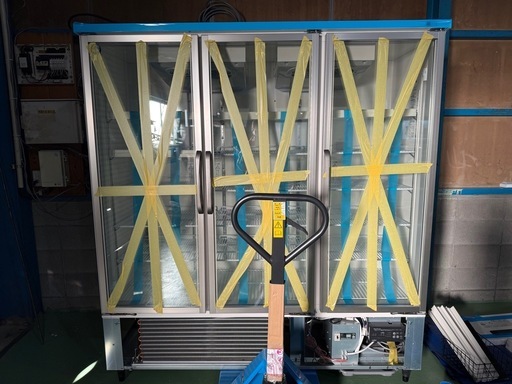 新品 業務用冷凍庫　ホシザキ リーチイン冷凍ショーケース （白） USF-180AT3