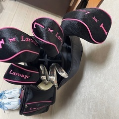 レディース ゴルフクラブセット（8本）バッグ・未使用シューズ・ケース付きの画像