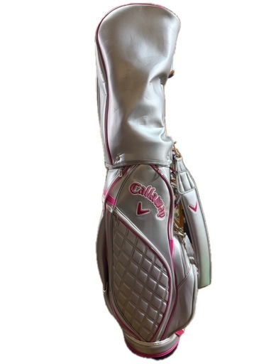Callaway キャロウェイ キャディバッグ ゴルフバッグ ピンク シルバー Callaway アウトレット キャロウェイ キャディバッグ ゴルフバッグ