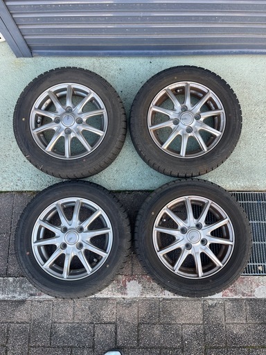 【スタッドレス】155/65R13 スズキ パレット等 軽自動車に！SIBILLA TS-5 アルミ付 4本セット