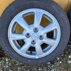 千葉　格安　2024年バリ山 L350タントカスタム純正ホイールの画像
