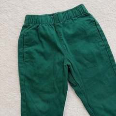 子供服 パンツ ズボン グリーン 100cm ヒラキ
 の画像