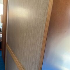 【お引取 限定】木製ワードローブ　ハンガーポール付　895×540×1830　ベビーダンス　＊048-Hの画像