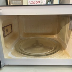 【中古】電子レンジ　アイリスオーヤマ　内部焼け有り【E1204IL】の画像