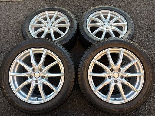 フーガ用 スタッドレスセット B-WIN 245/50R18 ウィンターマックス