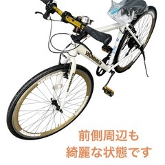 HUMMER クロスバイク ハマー　700x32c 　 7変速 自転車 NO.600の画像