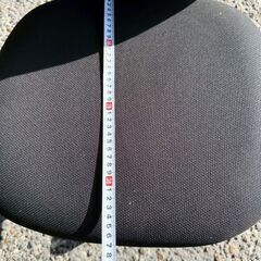 【お引取 限定】オフィスチェア　事務椅子　Black　＊049-Hの画像