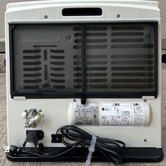 ガスファンヒーター デジタルホワイト中古品の画像