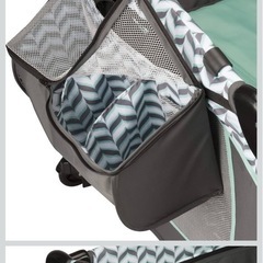 【未使用】折りたたみ式簡易ベビーベッド プレイヤード イーブンフロー 新品の画像