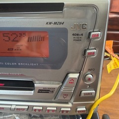JCVケンウッド カーオーディオの画像