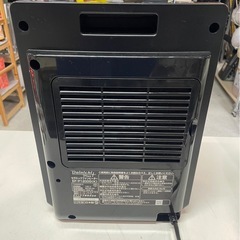 美品　Dainichi　ダイニチ　セラミックファンヒーター　EF-P1200G(K)　2023年製　ブラック　暖房　トイレ　脱衣場　足元　稼働確認済　中古美品　④の画像