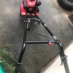 実働　ホンダ　小型軽量　静音　FG200  耕運機　レアな草刈用アタッチメント付きの画像
