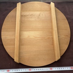 木製大型　寿司桶　蓋付き　はんぎりの画像