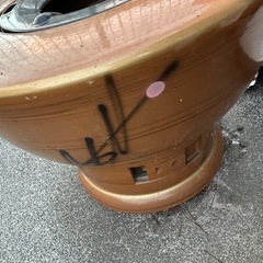 七輪　テーブルの画像