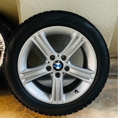 【美品】BMW純正ホイール+スタッドレスタイヤ4本セットの画像