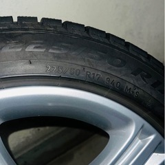 【美品】BMW純正ホイール+スタッドレスタイヤ4本セットの画像