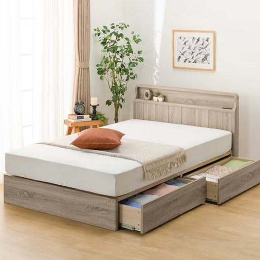 ニトリ　ベッド 定価60,000円 セミダブル