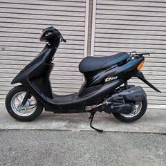 ライブディオ dio AF34 サイドスタンド付 ブラック 黒色 原付 スクーターの画像