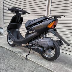 ライブディオ dio AF34 サイドスタンド付 ブラック 黒色 原付 スクーターの画像