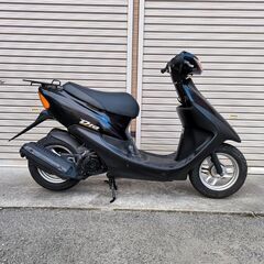 ライブディオ dio AF34 サイドスタンド付 ブラック 黒色 原付 スクーターの画像