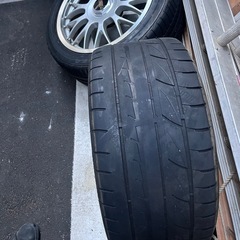 BBSホイール付きタイヤの画像