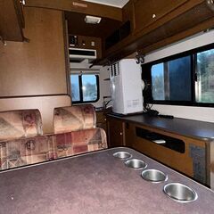 平成9年9月  トヨタTOYOTA ダイナ キャンピングカー車体（KC-LY111）軽油／走行155456km／FAT／2WD／旅／車中泊／福岡の画像