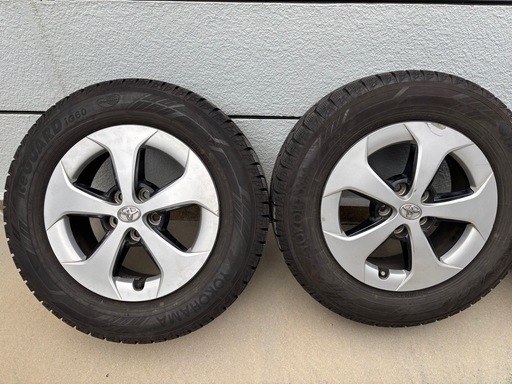 スタッドレス４本セット+プリウス30系純正ホイール