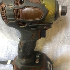 ③ハイコーキ18vインパクトドライバWH18DDL2、中古美品オリジナルハウジング、本体のみの画像