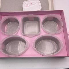 マリ・クレール ローズブルーミング 電子レンジ容器5点セットの画像