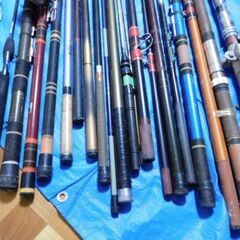 釣り竿色々まとめて・USED の画像