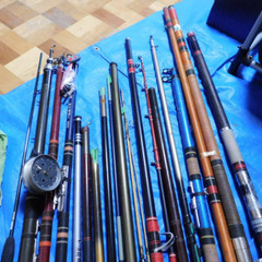 釣り竿色々まとめて・USED の画像