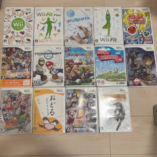 Wii本体とソフトセット (zz) 見沼代親水公園のテレビゲーム《Wii》の