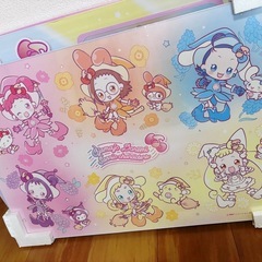 サンリオ&おジャ魔女ドレミ 折り畳みテーブルの画像